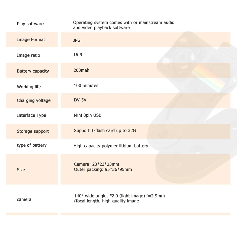 Full HD 960P Mini Câmera Sensor de Movimento Filmadora DVR Esporte DV Micro Câmera Câmeras de Rede 2MP Monitor de Bebê