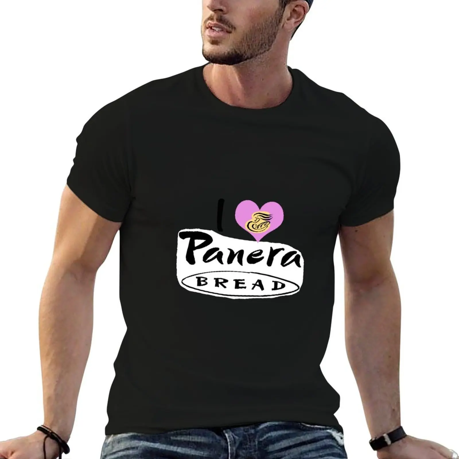 I Love Panera Bread T-Shirt man tshirt anime t shirts oversize T-Shirt