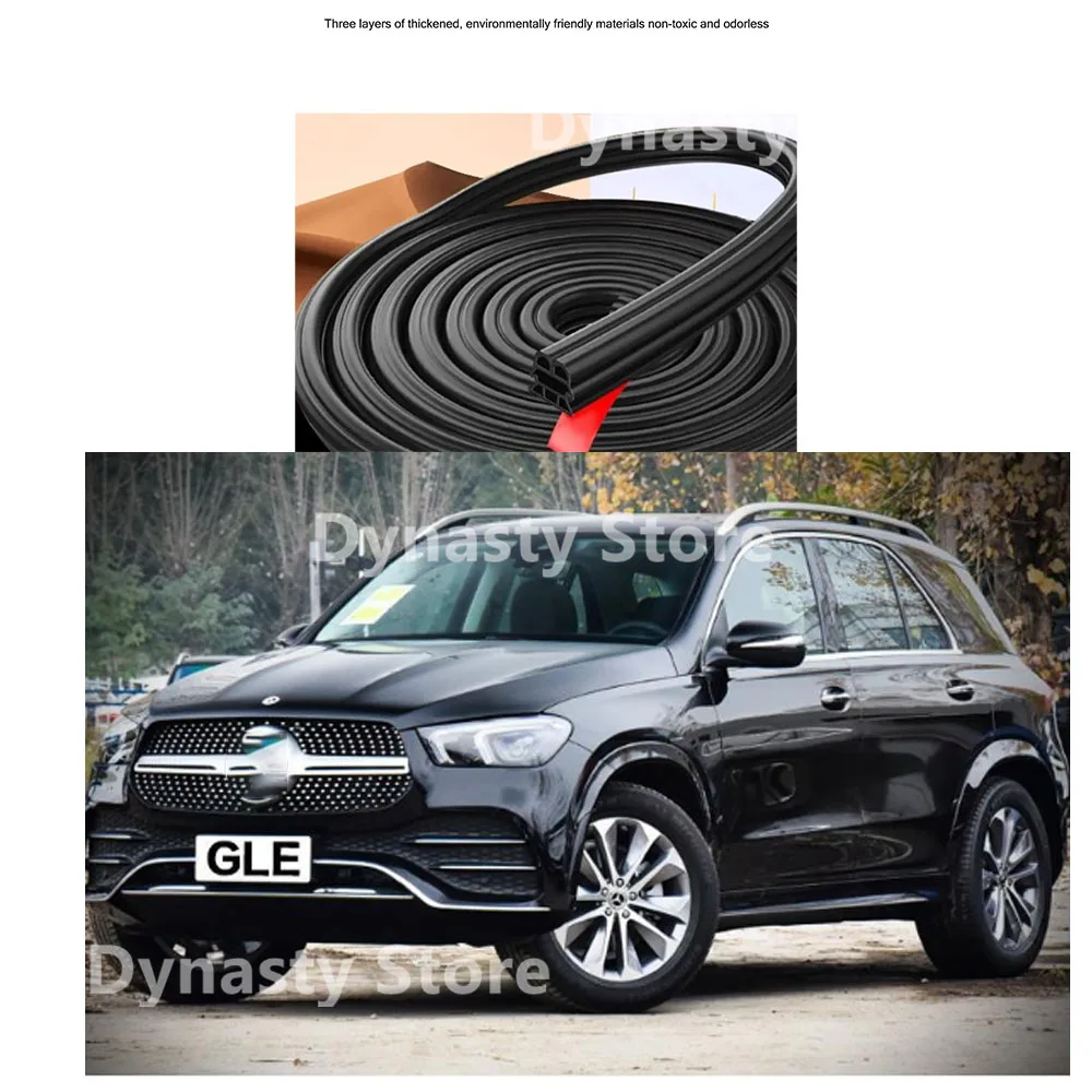 

The Door Sealing Strip Is Suitable For Mercedes Benz GLE-Class Car Sound Insulation Whole Car Dustproof Decoration Accessories