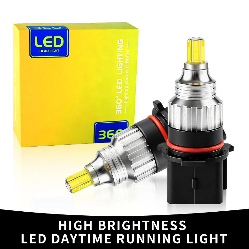 

2PC P13W For Toyota Peugeot 508 W SW 2011-2018 Audi A4 B8 2008+ Mazda CX-5 PSH23W LED Bulbs Daytime Running Light DRL Lamp White