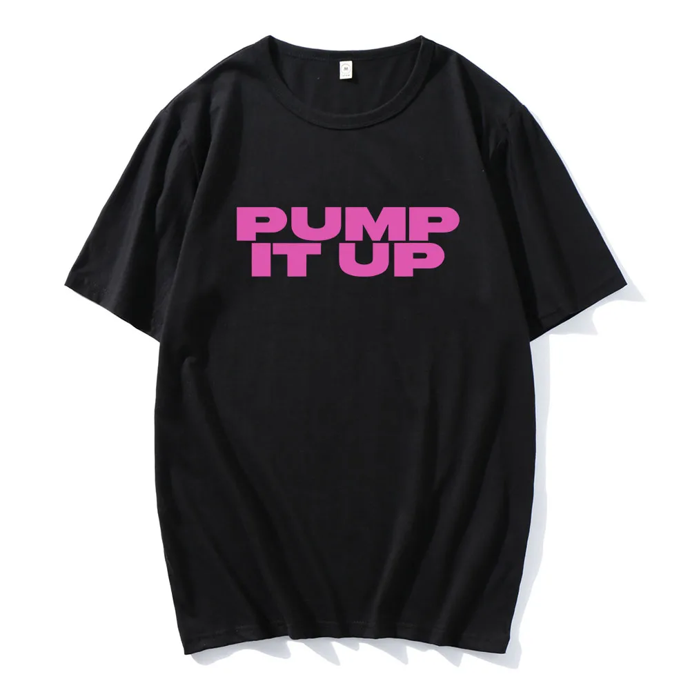 Pump It Up Pink Koszulka z nadrukiem The Substance Horror Movie Tshirty z krótkim rękawem Mężczyźni/Kobiety Mężczyźni Koszulka Casual Film Graphic Tee