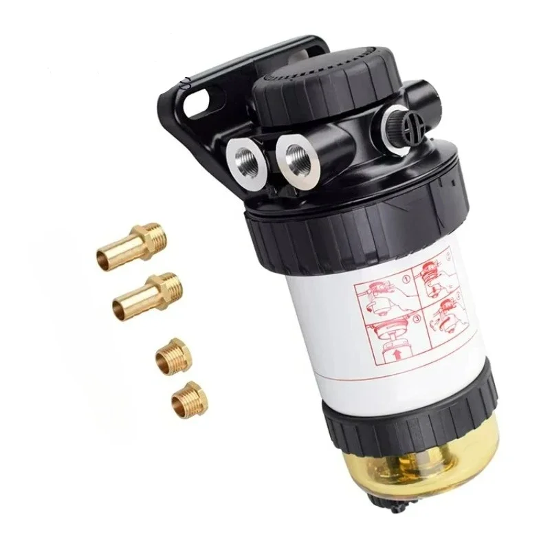 

42093 31863 Fuel Water Separator Filter Assembly 30 Micron Fits Fm100 Series Diesel Engine Replaces Bf7783-d