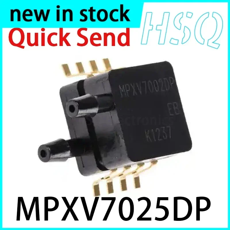 New MPXV7025DP Pressure Sensor Positive and Negative 25kpa with Temperature Compensation Amplification Voltage Output