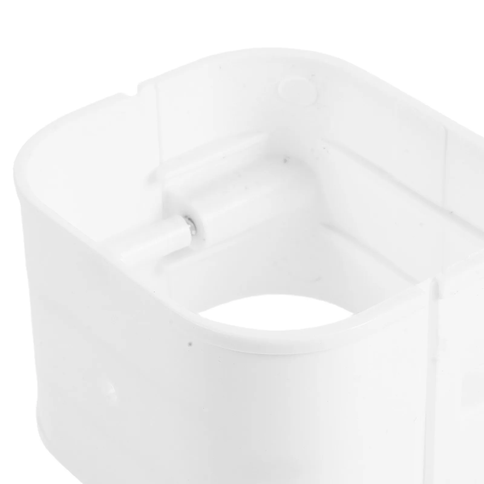 4Pcs Air Conditioner Tube Cover Connector Mini Split Line Set Protective Coupler Decorative PVC Cover 3x2.5 Inch for Outside Ac