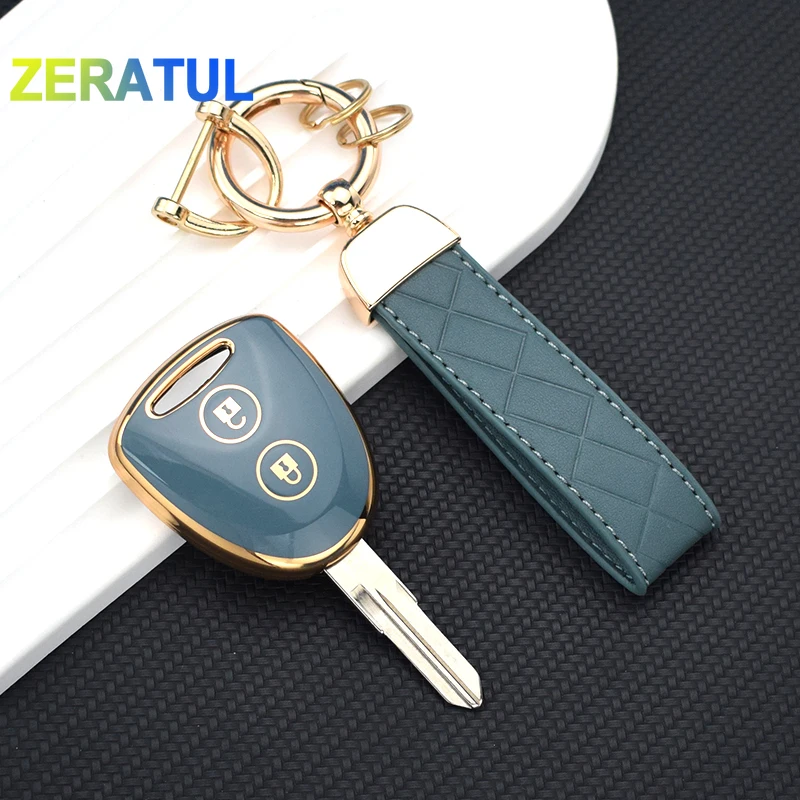 For Toyota Avanza Wigo Grand Daihatsu Xenia PERODUA Alza Myvi Axia 2/3 Buttons Remote Shell Fob Holder Car Key Case Cover