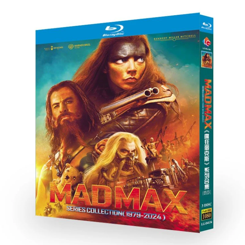 

Mad Max Collection (1979-2024) Blu-ray Disc
