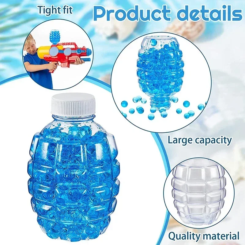 

Бутылка для гидрогелевых шариков AWater, пластиковая бутылка-ананас, игрушечный пистолет, бутылка для патронов