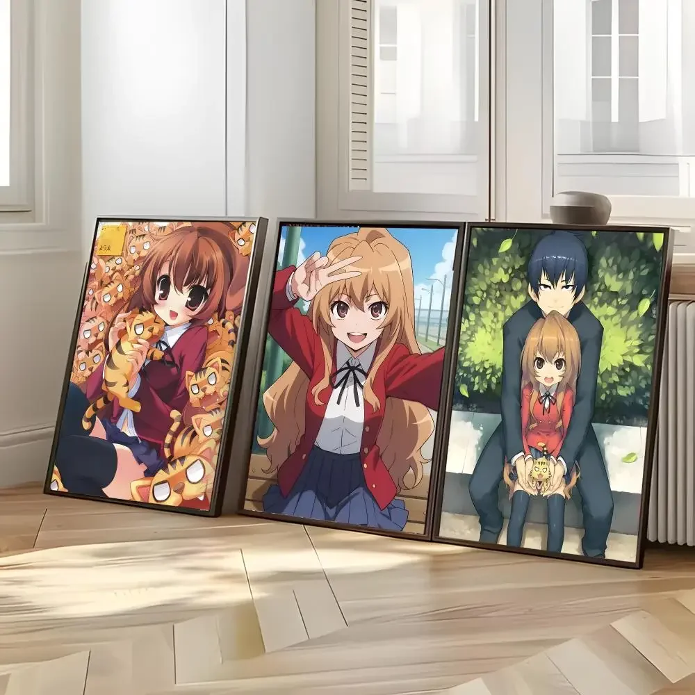 Anime Romance Toradora Poster Distinct Home Decor Concepts Chic Indoor Art Pieces