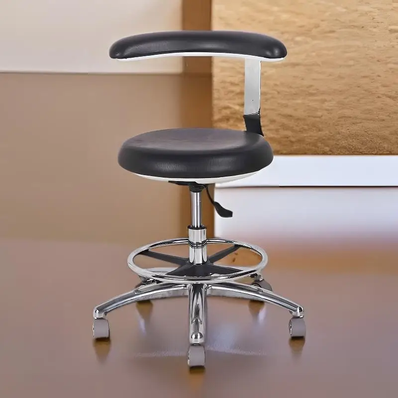 Factory Sale Adjustable Hospital Chair PU Leather Dental Nursing Medical Surgical Stool Office Chair Workshop Use