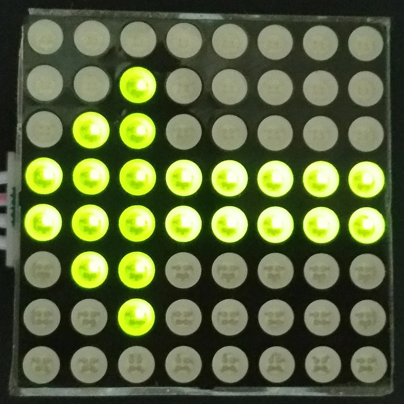 MCU8x8LED красный и зеленый двухцветный точечный матричный дисплей модуль двухстрочный Последовательный драйвер TM1640 анти-обратное соединение с линией