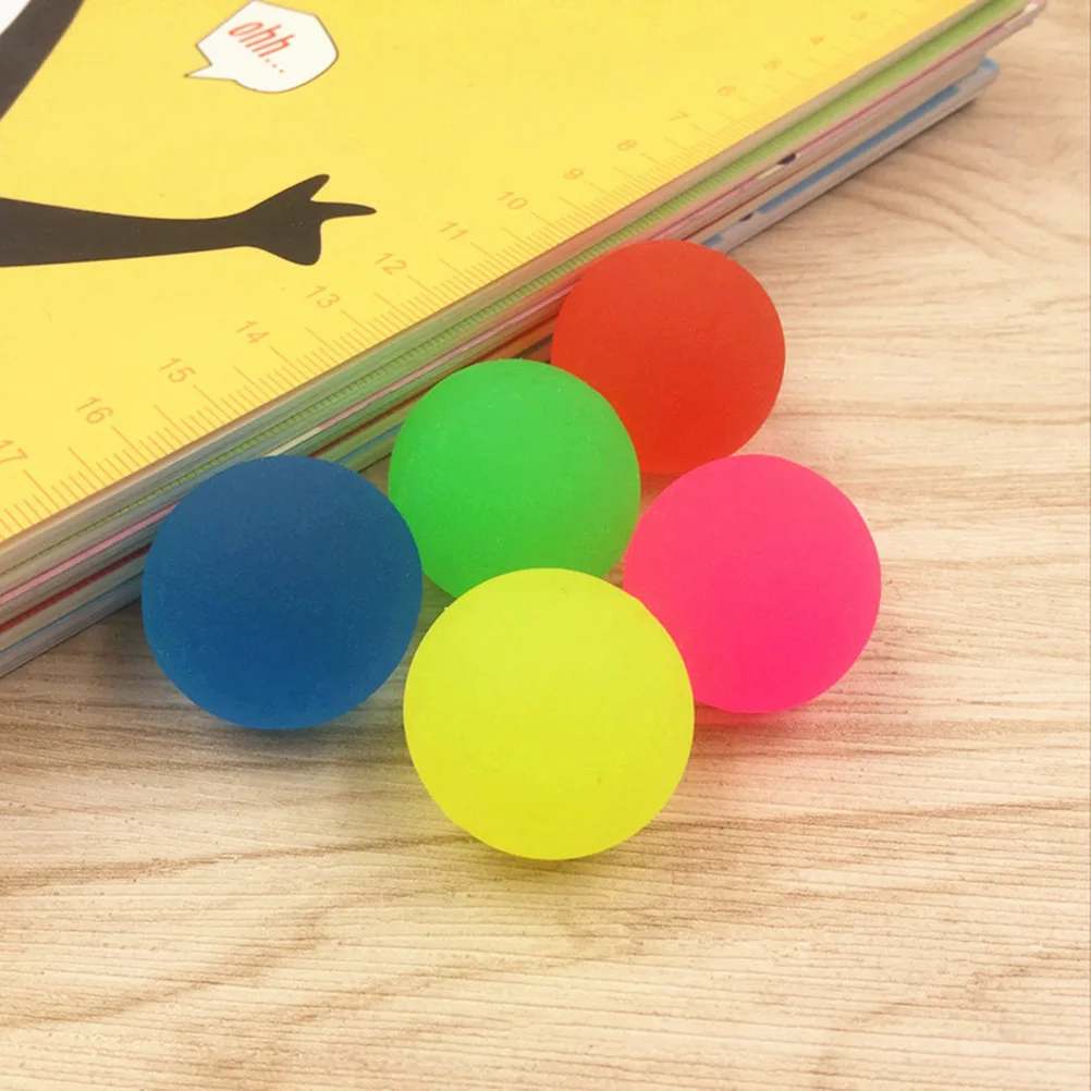 40 قطعة كرات نطاطة مطاطية متنوعة عالية كذاب الاطفال حفلة تفضل متعة النشاط الكرة مجموعة للأطفال هدية عيد ميلاد
