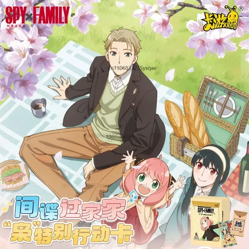 

KAYOU Genuine SPY×FAMILY Card Special Operation School Pack Anya Forger Yor Twilight Anime Collection Card Toy Gift Original Box