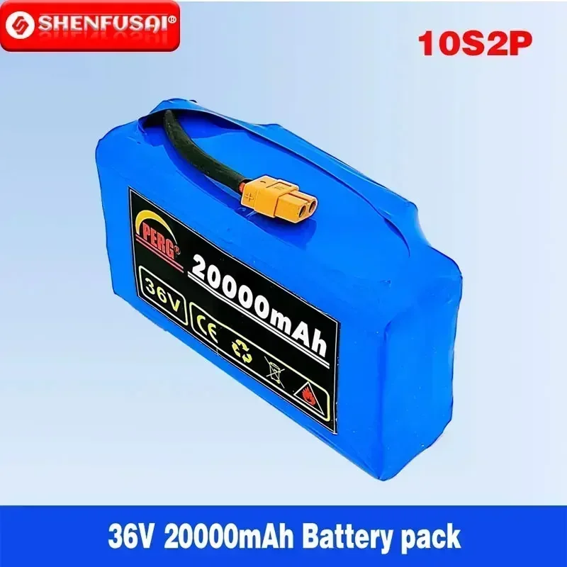 24 yearsPURG 36v 30Ah lithium battery 10s2p 36v Battery 0000mAh lithium ion pack 42V 20000mah scooter twist car battery