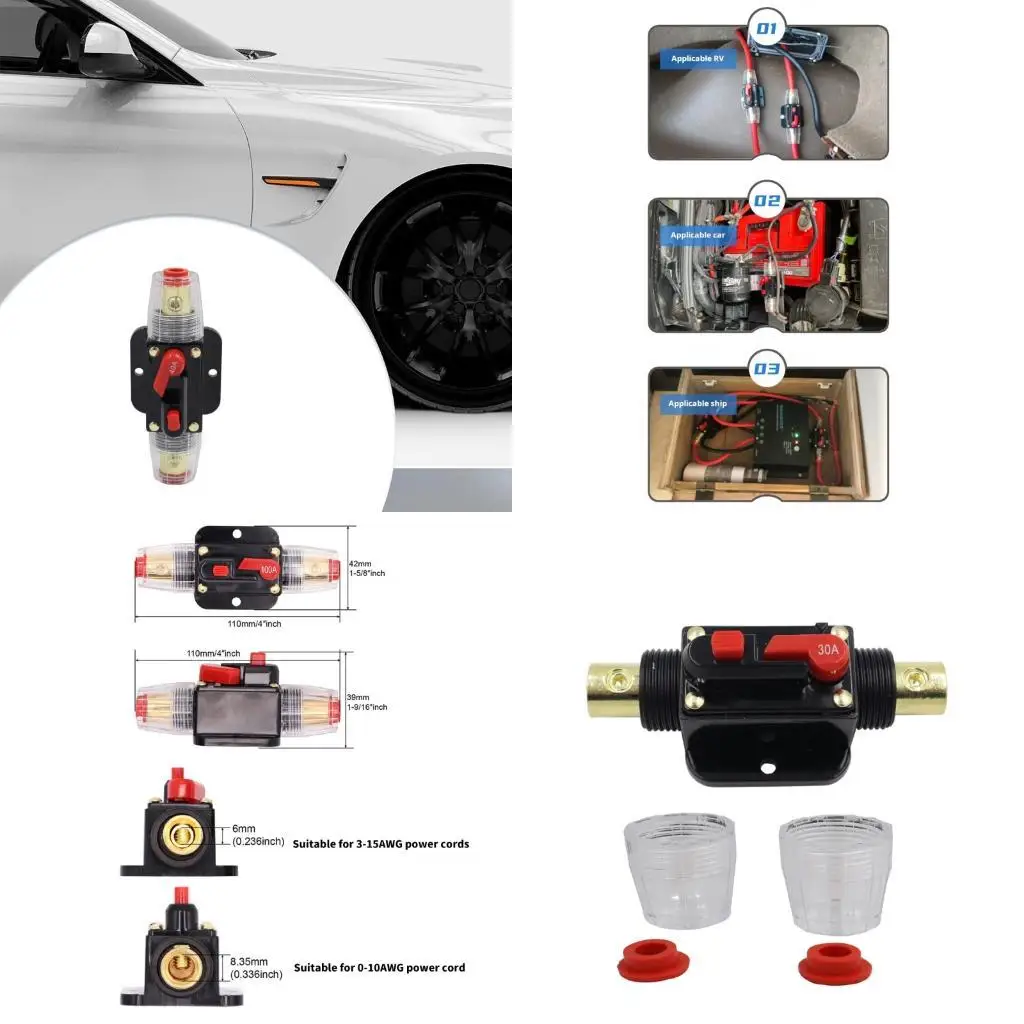 Waterproof Car Stereo Circuit Box With Automatic Resetting Function And Corrosion Resistant Materials