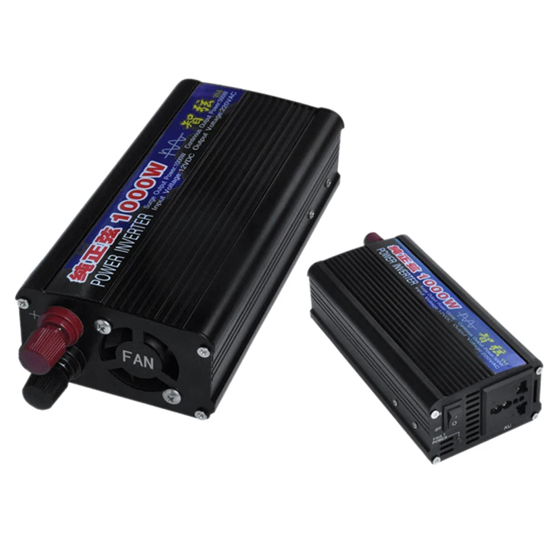 

1000W Pure Sine Wave Inverter To Ac220v 50Hz Power Converter Automotive Boost Inverter