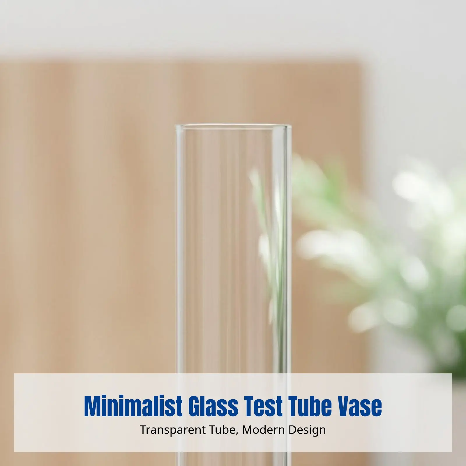 Test Tube Vase, Foldable Glass Flower Stand, Creative Home Decor, Hydroponic Display, Modern Minimalist Design