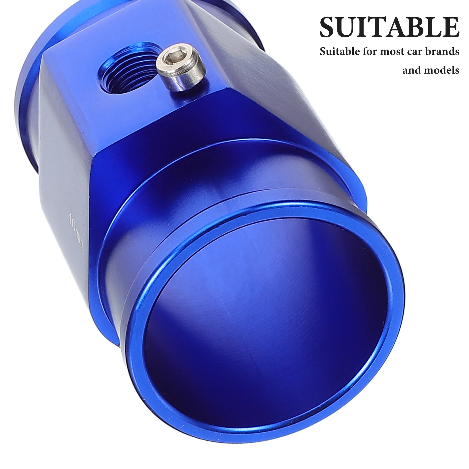 

Water Temperature Sensor For Car Coolant Temp Sensor Replacement Radiator Water Temp Adapter Engine Temperature Gauge Aluminum