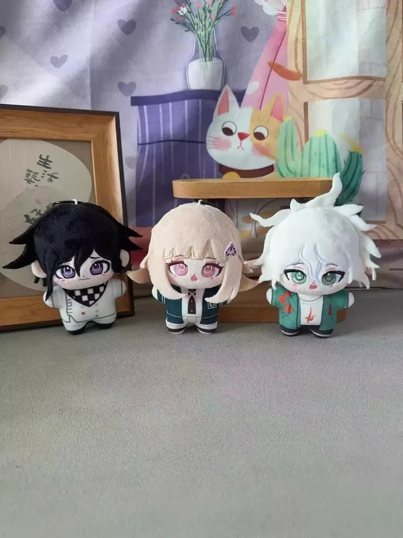 10CM Anime Danganronpa Cosplay Nagito Komaeda Kokichi Oma Nanami ChiaKi Sea Star Body Adorable Plush Pendant Key Chain Gifts