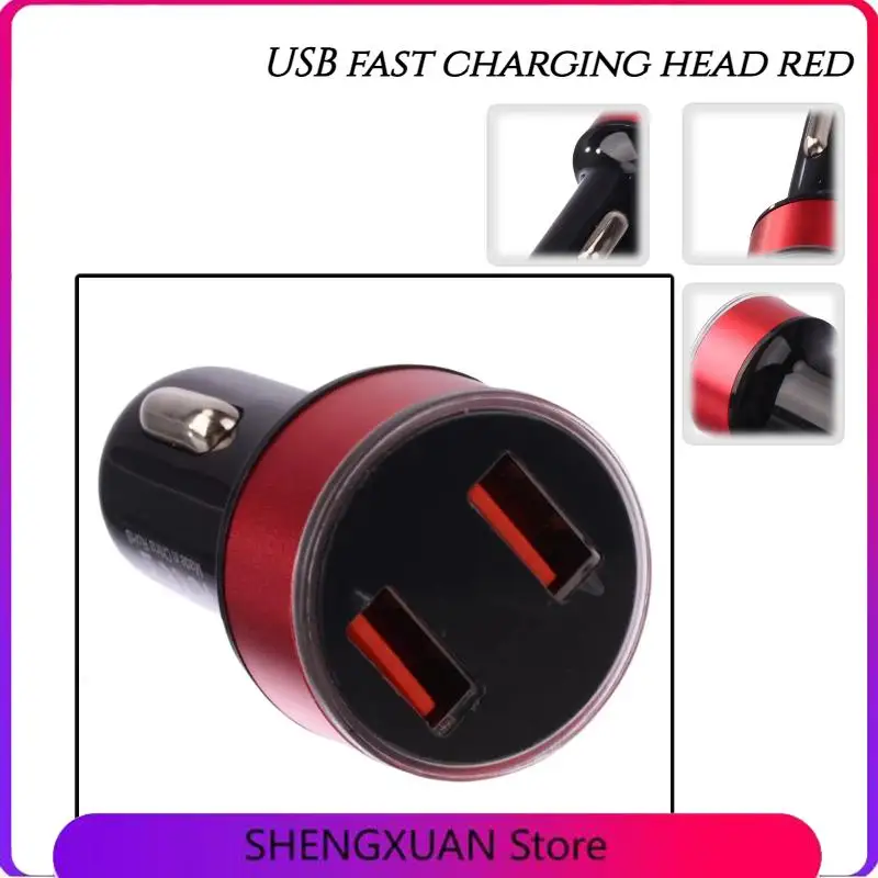 

3.1A Dual USB Vehicle Charger – 2 Ports, LCD Display Voltmeter, Fits 12-24V Cigarette Lighter Sockets