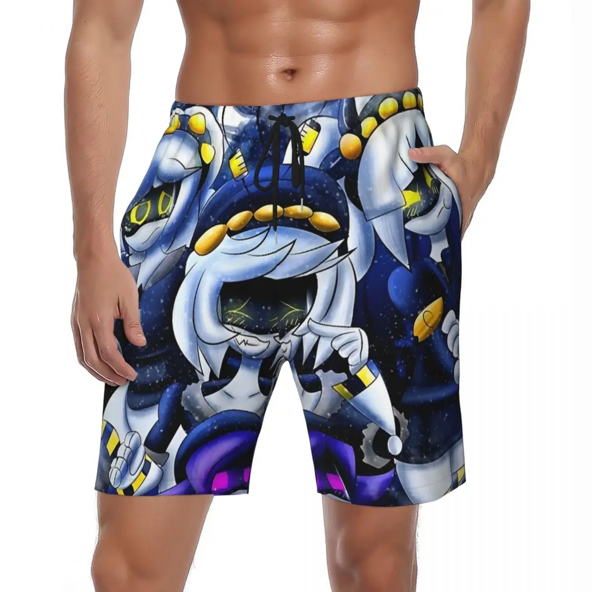 

Робот Убийство Дроны Аниме Фильм Шорты для доски Летние Uzi Повседневные шорты для доски Мужская спортивная одежда Быстросохнущий дизайн Плавки