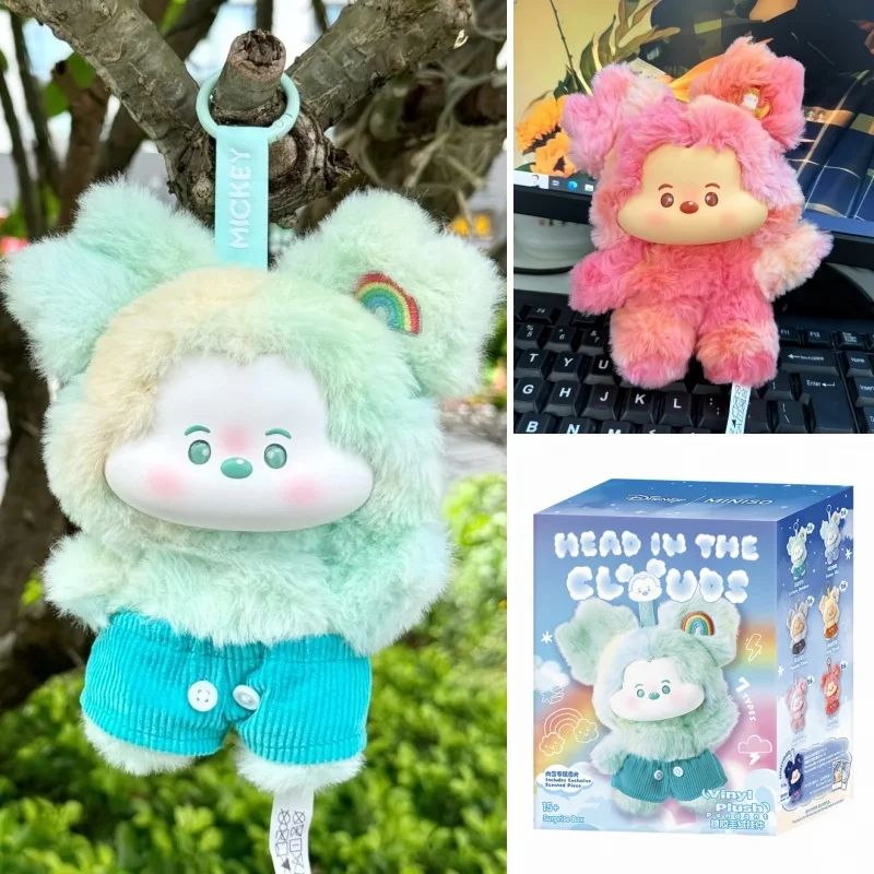 

Disney Mickey Cloud Fantasy Series виниловая плюшевая слепая коробка украшение милый орнамент фигурка ПВХ коробка-сюрприз подарки на день рождения