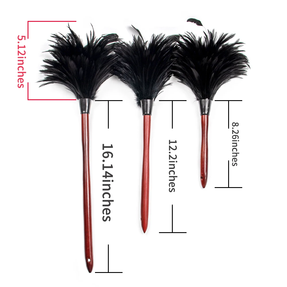 Feather duster non-shedding car home use thickened and dense sweeping household cleaning electrostatic adsorption dust duster