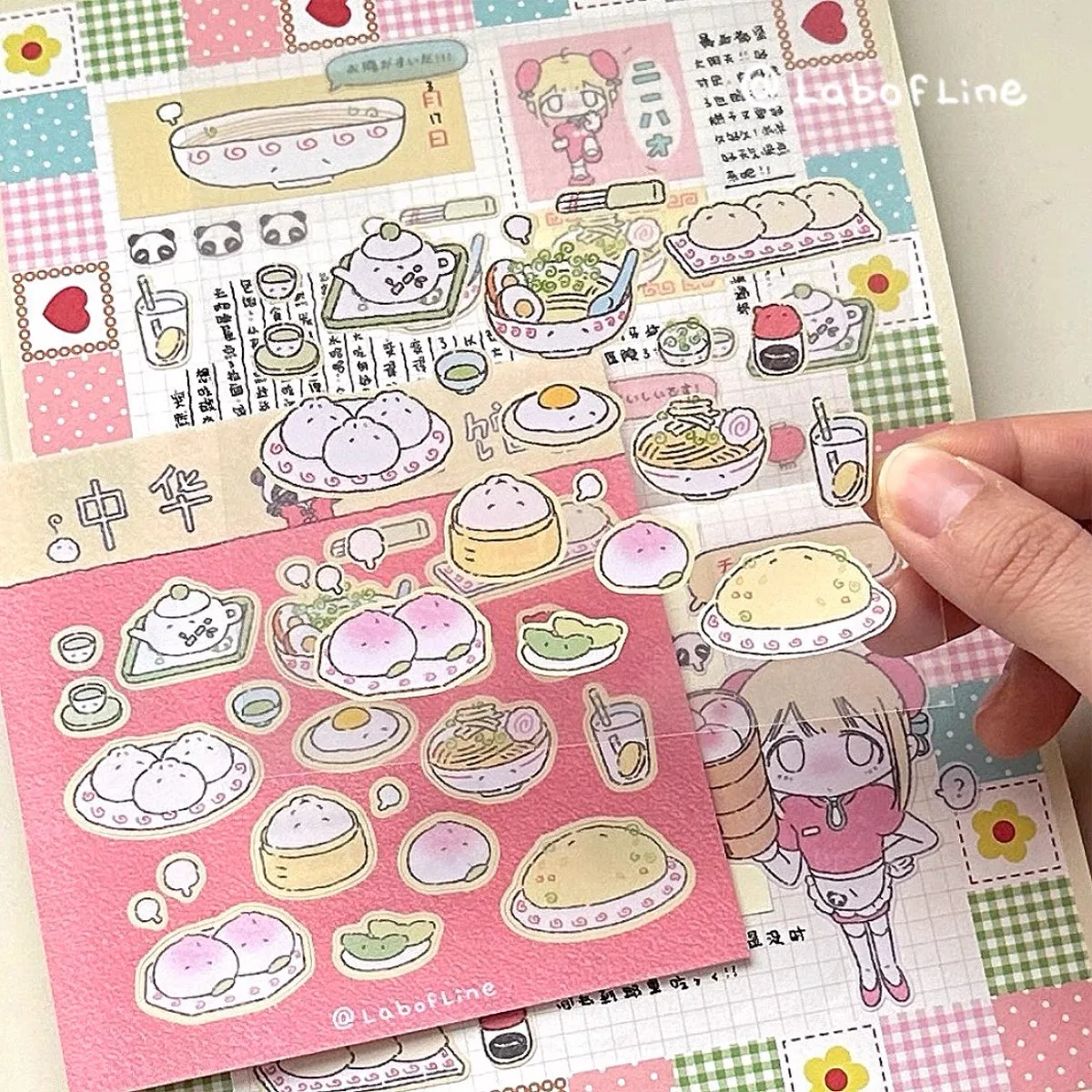 

Милые наклейки с изображением животных