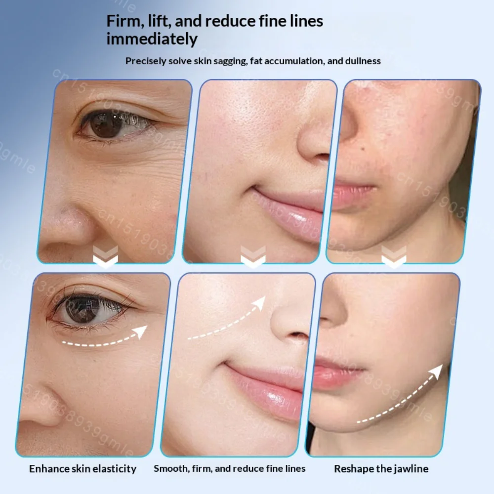 Ems مكركرنت مدلك الوجه عالية التردد رفع جهاز تجميل الوجه 7-ألوان Led العلاج لرفع الجلد وثبات