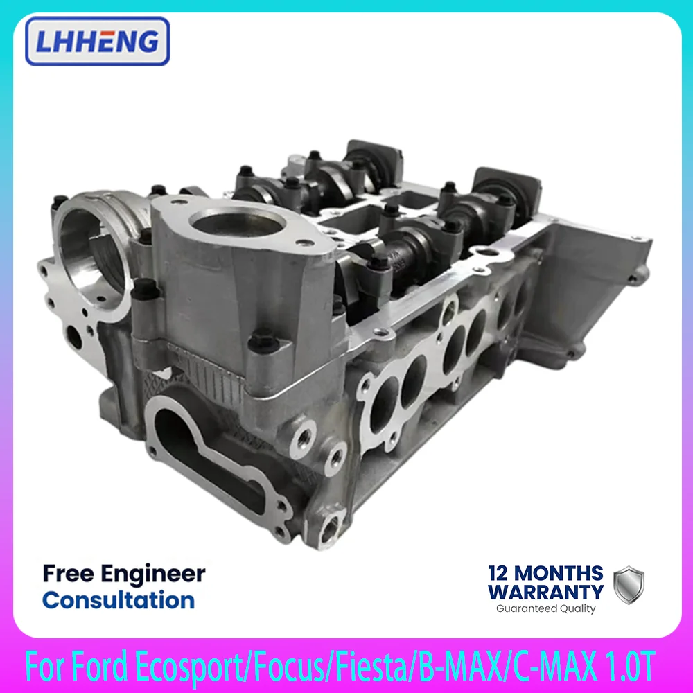 Cylinder Head Assembly For Ford Ecosport Focus Fiesta B-MAX C-MAX 1.0T EcoBoost Petrol 2012-2020 CM5Z6049E Engine Head