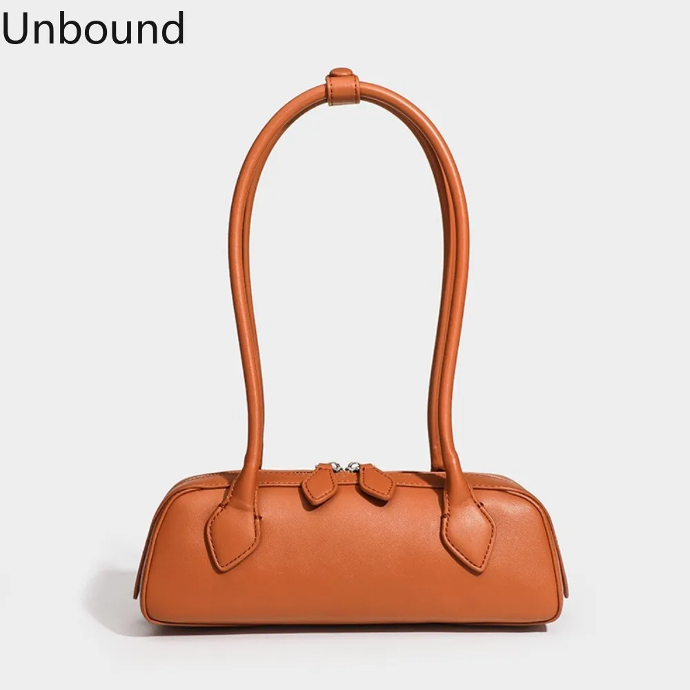 

Luxury Genuine Leather French Underarm Bag Women Designer Shoulder Carry Handbag Office Commuter Elegant Versatile Chic Purse