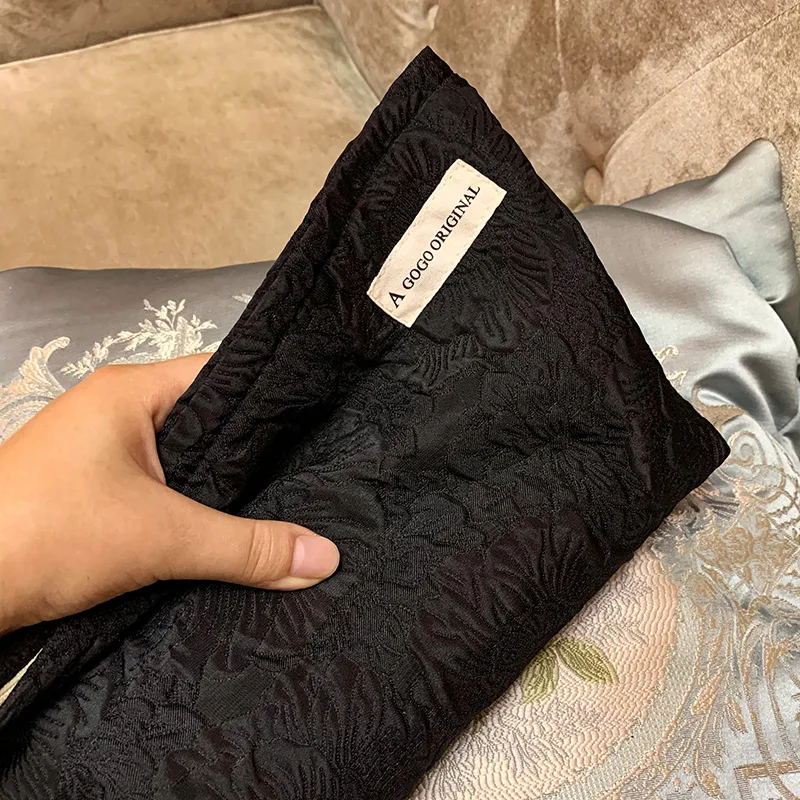 Pochette per borsa cosmetica con ricamo stampa Vintage borse per Organizer per trucco di grandi dimensioni custodia per cosmetici custodia per