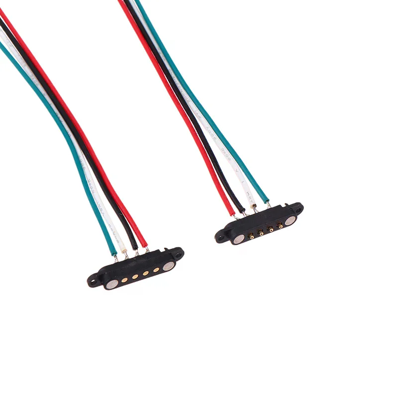 2PCS 2/3/4Pin Male Female Adapter 2A Magnetic Extension Cable Connector For Parts Accessories