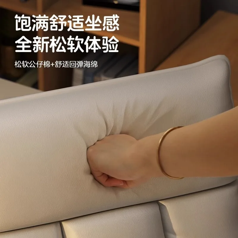 リクライニングオフィス、昼休み用の折りたたみシングルソファチェア、睡眠用コンピュータリクライニング、寮の怠惰なデュアルユース