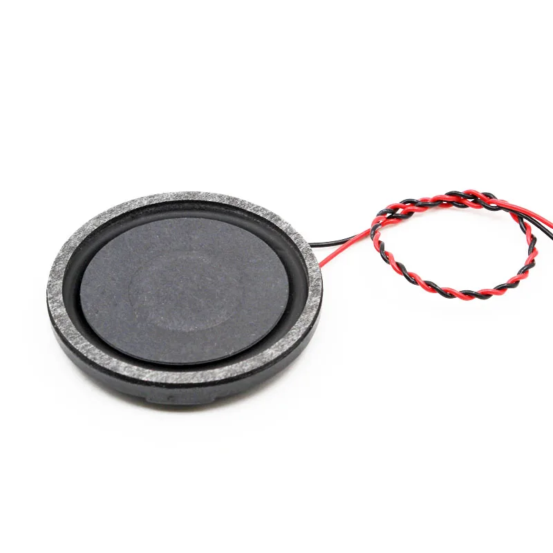 10pcs 4R 3W 40MM Round Speaker Thickness 6.5MM Complex Film Bass Loudspeaker For High-end Toys E-book