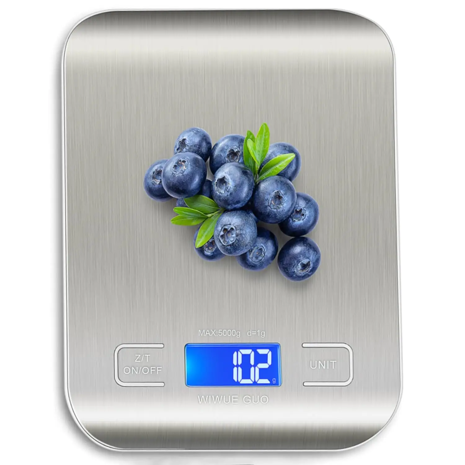 

Precision Kitchen Scale, 304 Stainless Steel, LCD Display, Grams & Ounces for Cooking & Baking