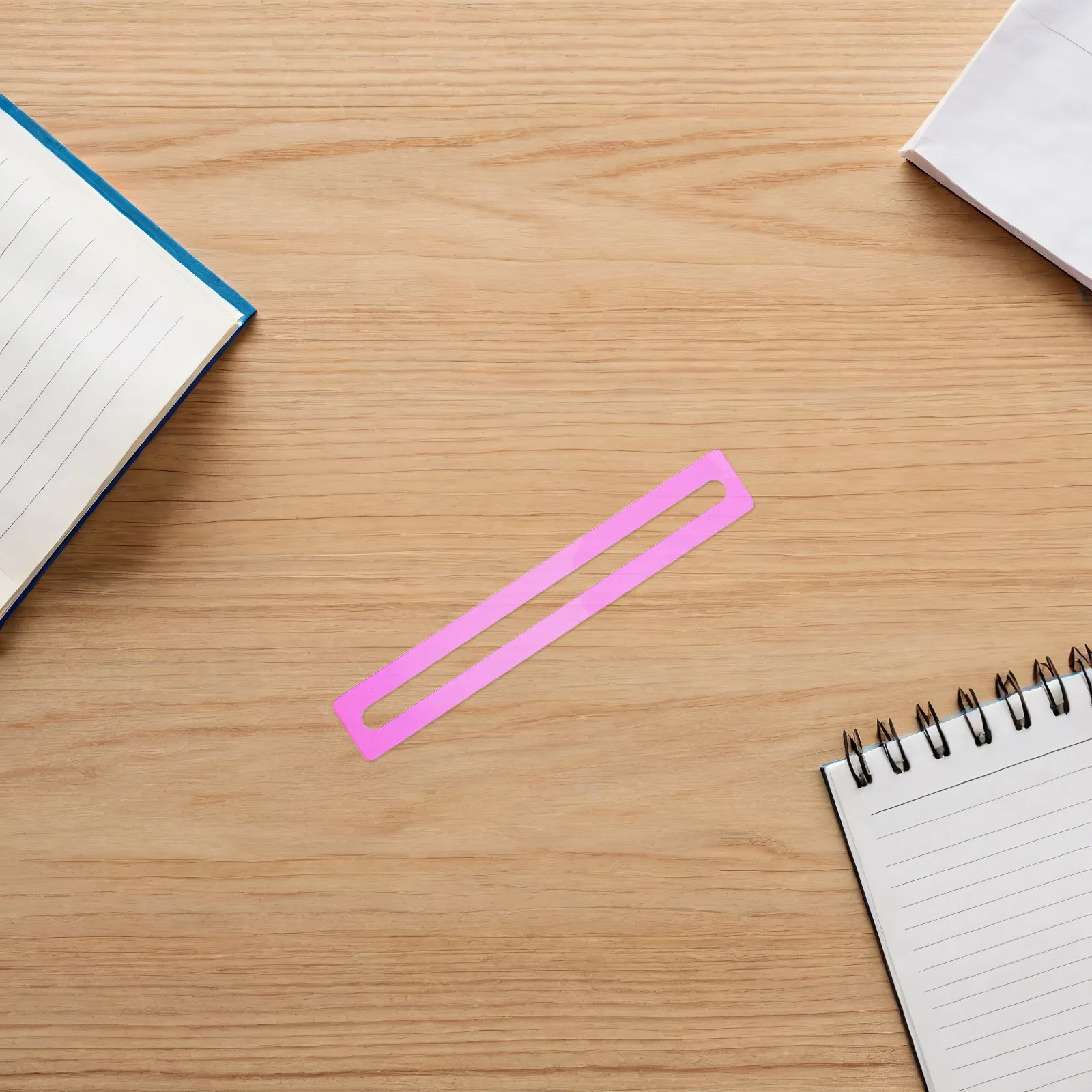 6Pcs Reading Guide Strips Vibrant Colored Dyslexia Overlay Bookmarks Reading Tools for Students Classroom Home Use