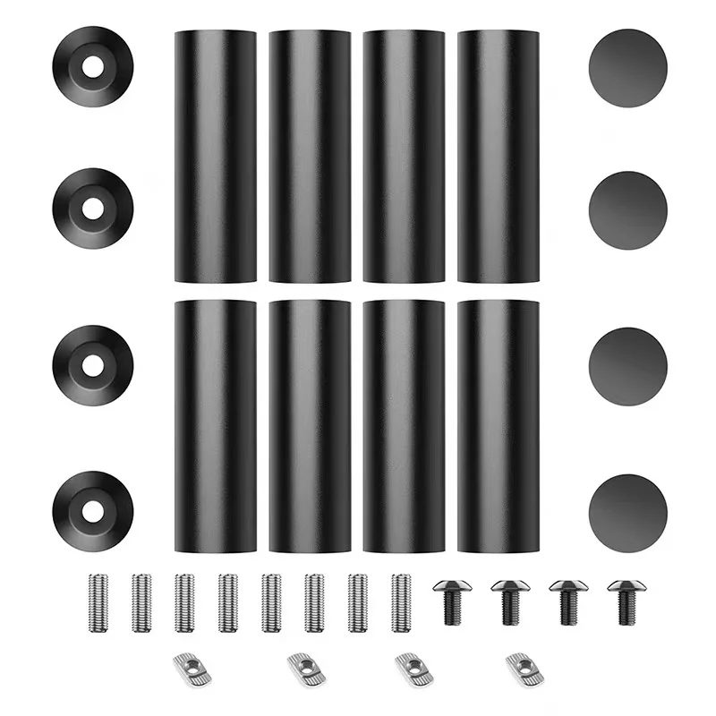 150mm Laser Engraving Machine Leg Expansion Metal Heightening Column  Heighten Kit Can Be Used With Y-axis Rotary Roller Module
