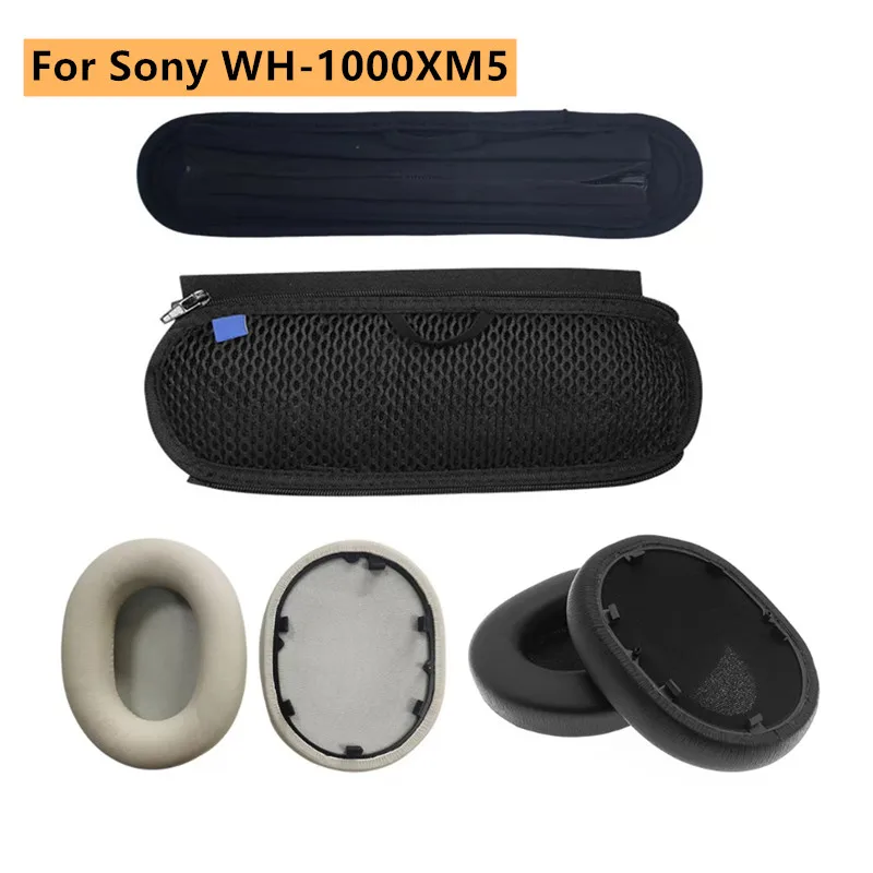 เปลี่ยนหูฟังแผ่นรองหูฟังเบาะ Headbeam สำหรับ Sony WH-1000XM5 1000XM5 Headband Head Beam หูฟัง