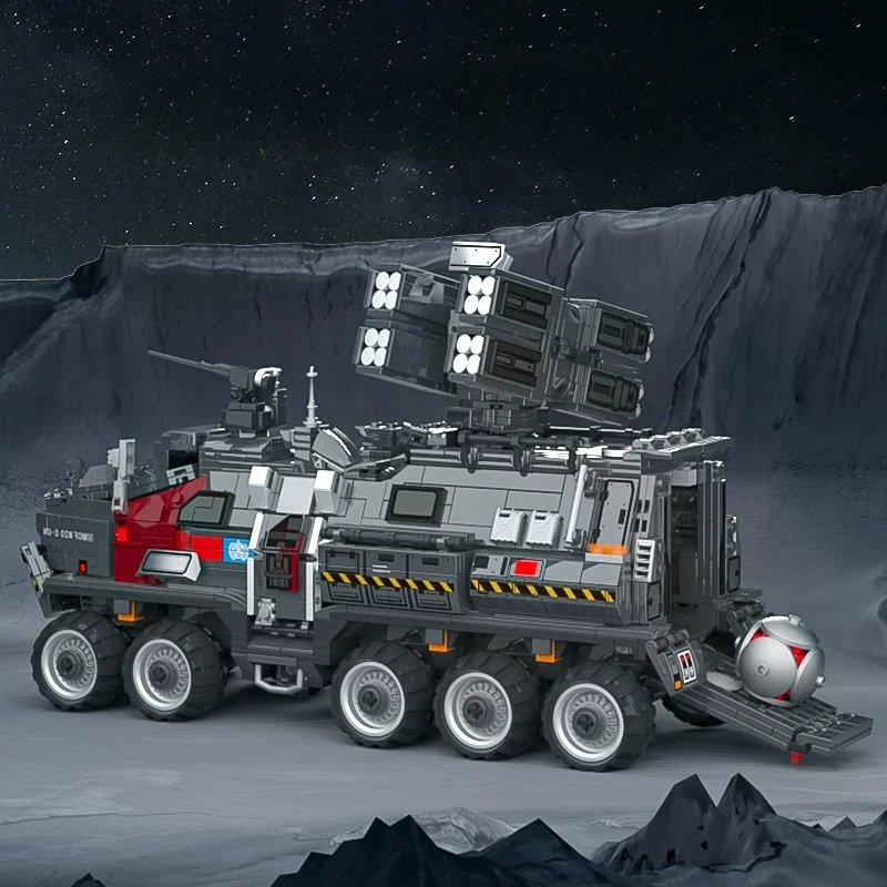 Senbao Wandering Earth High Difficulty Large Sized Personnel Carrier Adult Assembly Building Blocks Toy Gift Ornament