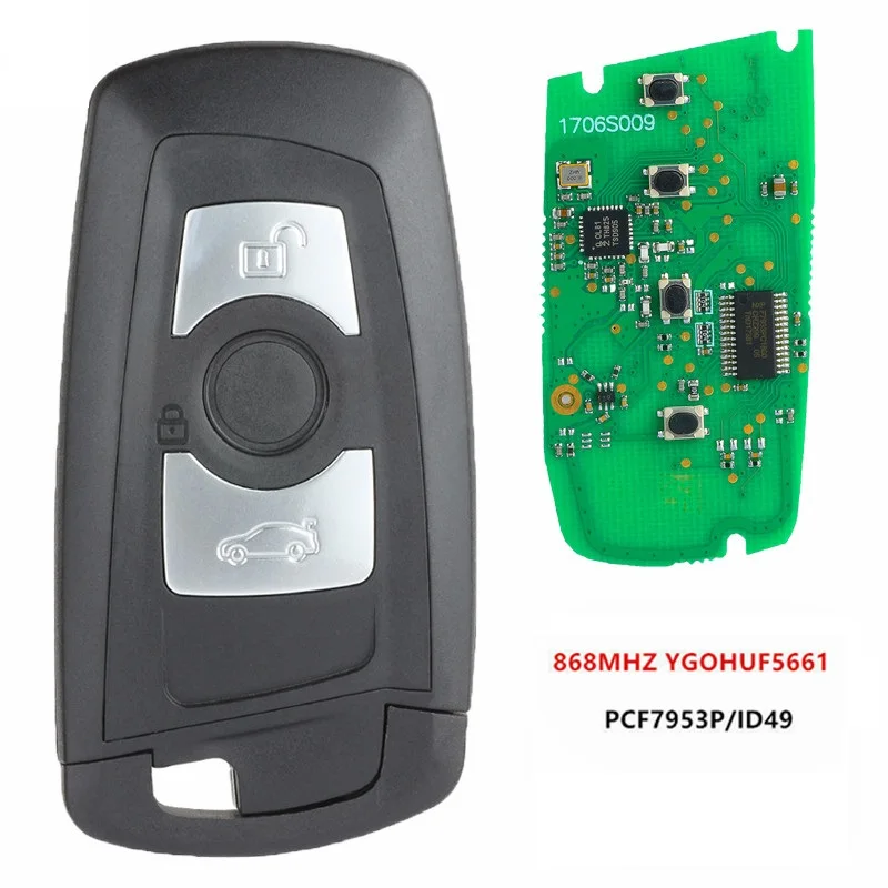 

For BMW F Chass 5 7 Series CAS4 CAS4+ 868MHz HUF5661 CN006037