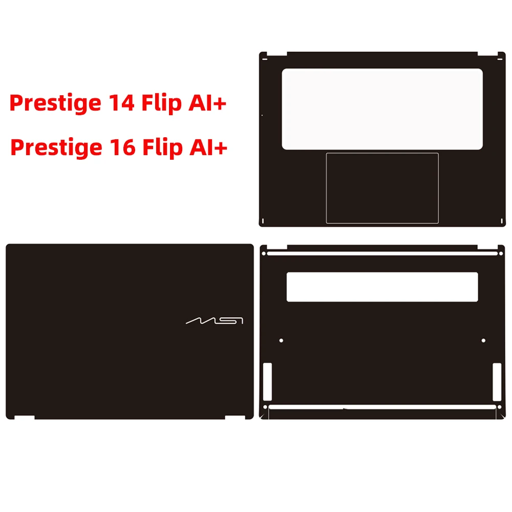 Premium Full Body Vinyl Skin Sticker for MSI Prestige 14 / 16 Flip AI+ | Matte Anti-Scratch Protector Decal | Precision Cut, Eas