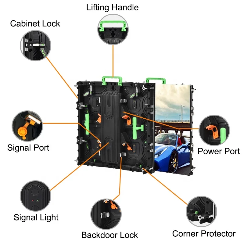 تخصيص لوحة شاشة رقمية داخلية سلس الربط الأحداث شاشة عرض تأجير P1.56 500*500 مللي متر لوحة حائط الفيديو