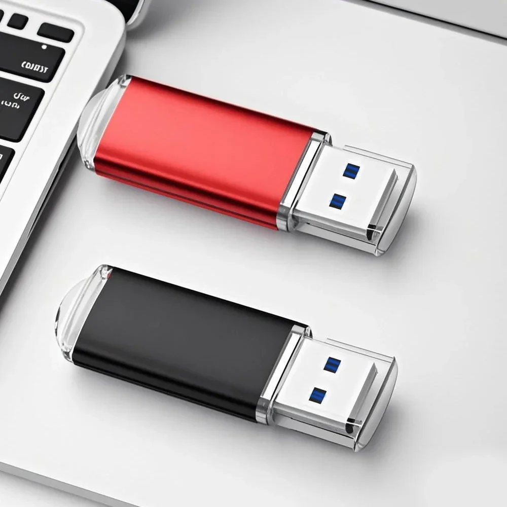 محرك أقراص فلاش USB 3.0 64 جيجابايت محرك أقلام معدني مناسب لأجهزة الكمبيوتر مع بطاقات فلاش 8 جيجابايت 16 جيجابايت 32 جيجابايت 128 جيجابايت عصا ذاكرة عالية السرعة