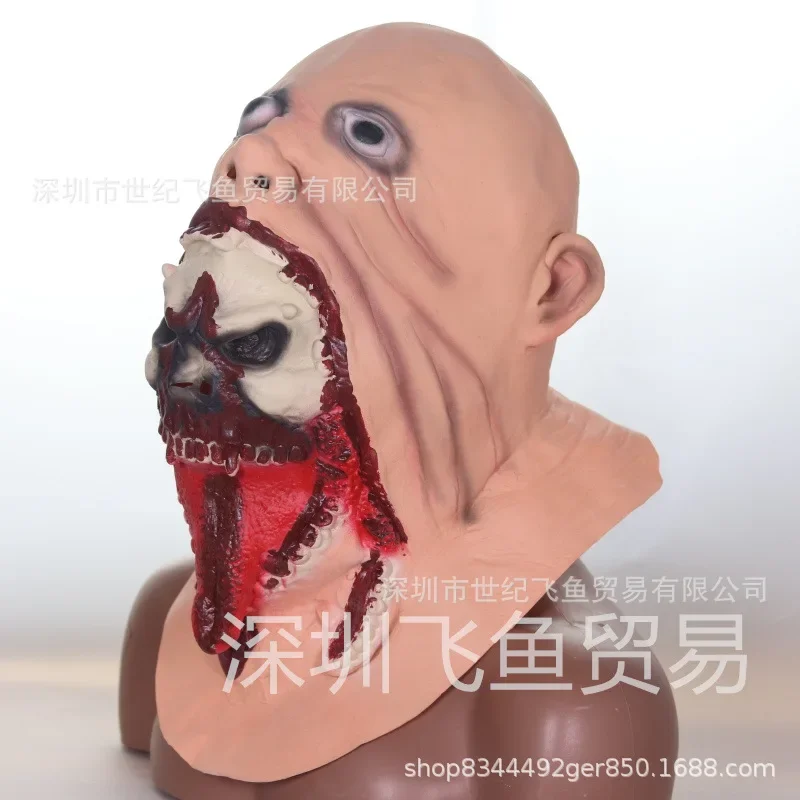 

2025 Хэллоуин Чарли, маска ужасов, вечеринка, дом с привидениями, полная чашка, страшная атмосфера, реквизит, кровавый зомби, анфас, чехол