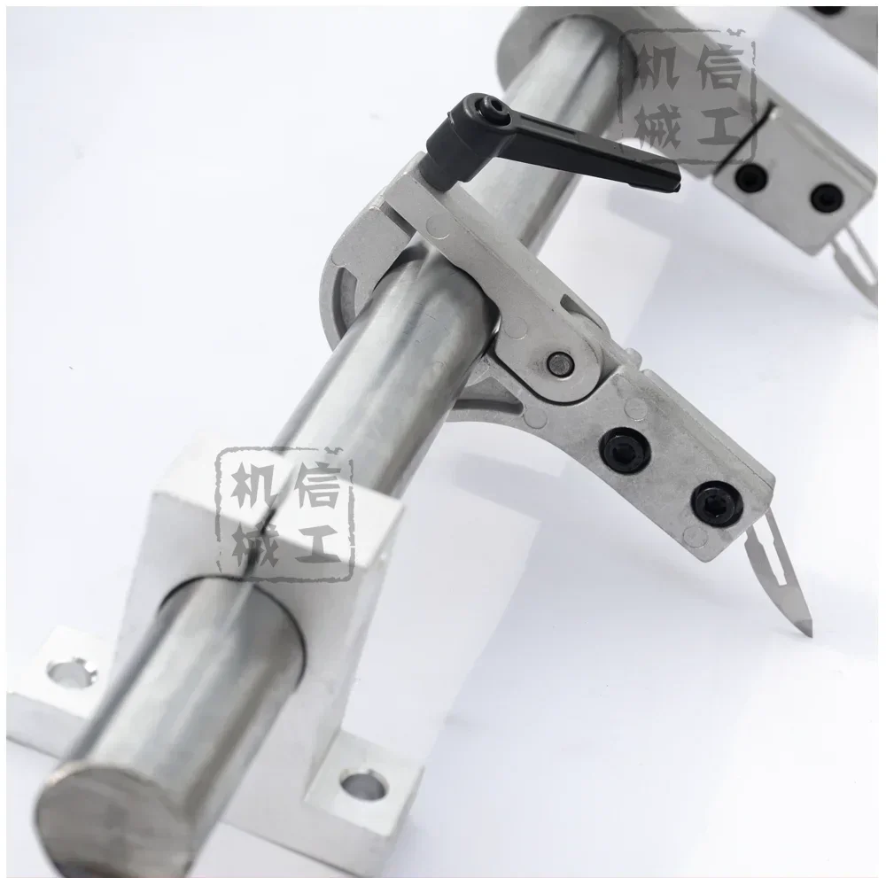 Blow film machine, slitting machine, knife holder, non-woven fabric slitting knife holder, solid optical axis base, complete set