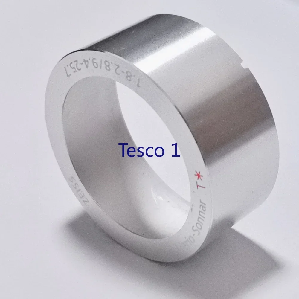 Nouvel objectif Tube de fleur argenté en cercle pour pièce de rechange d'appareil photo numérique Sony ZV1