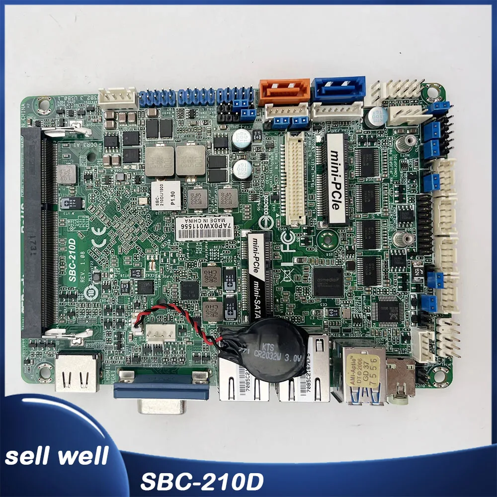 

SBC-210D For A-S-R-O-C-K Industrial Motherboards J1900 DDR3 8GB Mini-ITX