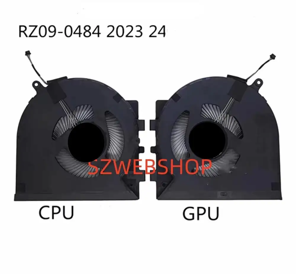 

New Laptop CPU+GPU Cooling Fan For Razer Blade 18" (2023) RZ09-0484 FQAD FQAF