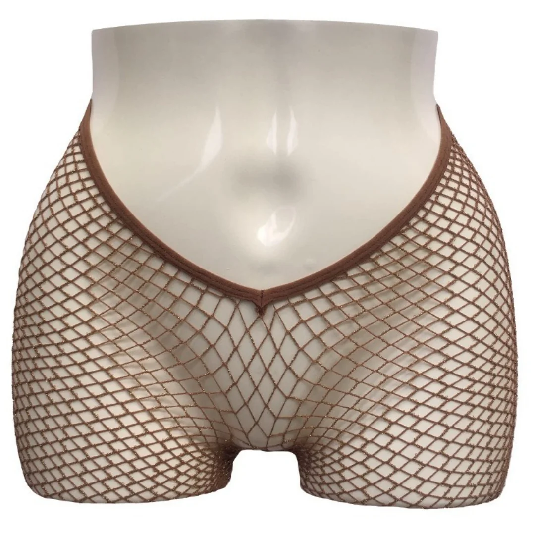 V-Ausschnitt Taille Glitzernde Netzstrumpfhose M XL Extra Große Dehnbare Performance-Bühnenstrumpfhose Damen Sommer Sexy Atmungsaktive Strümpfe – Detail 7