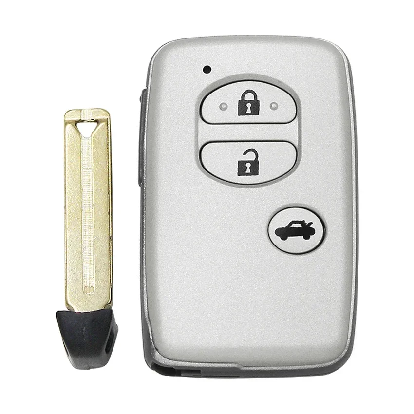 2/3/4 Buttons Smart Remote Key Shell Case Fob for Toyota Corolla Camry Avalon Prius RAV4 Highlander 4 Runner Land Cruiser